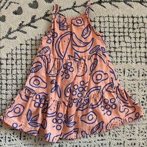 Hanna Andersson 3T fruit pattern sundress